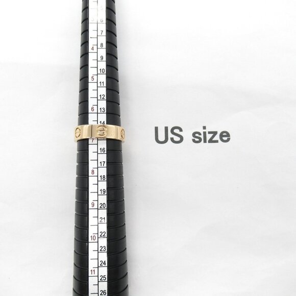 CARTIER 18k Rose Gold Love Ring - Picture 6 of 7